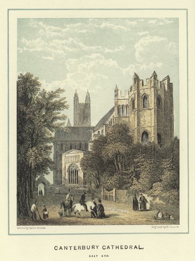 Canterbury Cathedral, østenden av Hablot Knight Browne