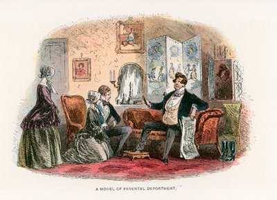 Illustrasjon for Bleak House av Hablot Knight Browne