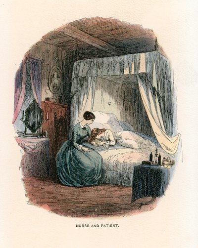 Illustrasjon for Bleak House av Hablot Knight Browne