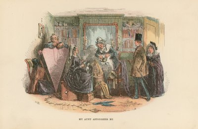 Illustrasjon for David Copperfield av Hablot Knight Browne
