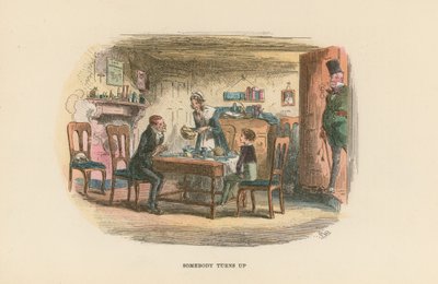 Illustrasjon for David Copperfield av Hablot Knight Browne