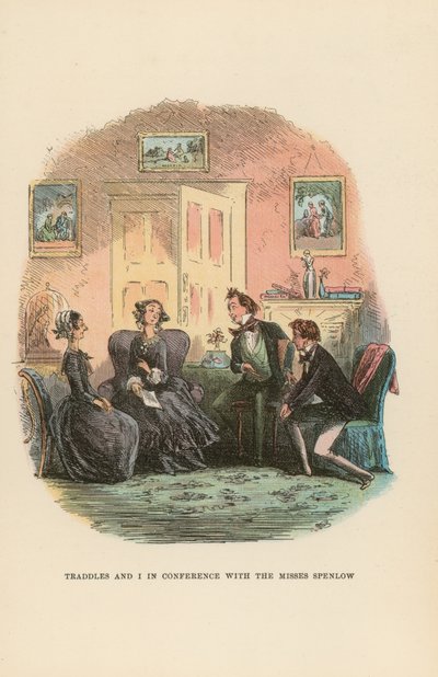 Illustrasjon for David Copperfield av Hablot Knight Browne