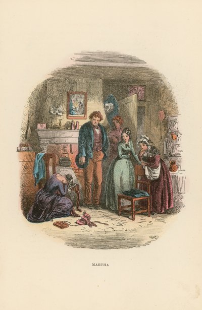 Illustrasjon for David Copperfield av Hablot Knight Browne