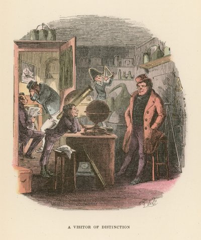 Illustrasjon for Dombey and Son av Hablot Knight Browne