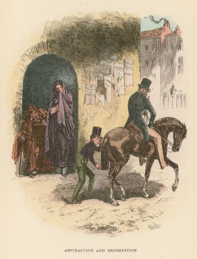 Illustrasjon for Dombey and Son av Hablot Knight Browne