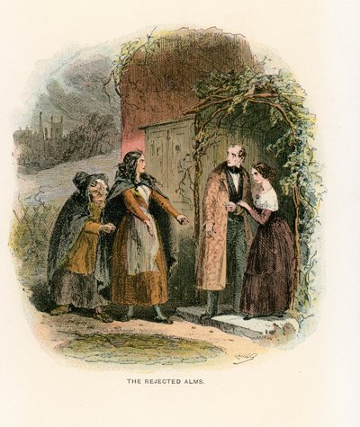 Illustrasjon for Dombey and Son av Hablot Knight Browne