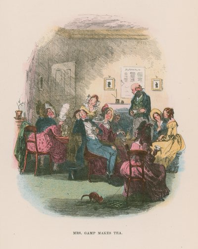 Illustrasjon for Martin Chuzzlewit av Hablot Knight Browne