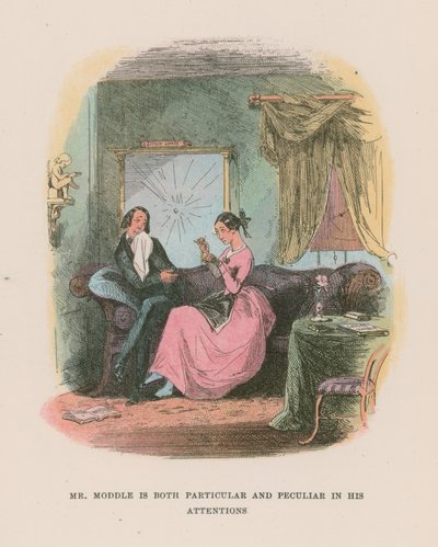 Illustrasjon for Martin Chuzzlewit av Hablot Knight Browne