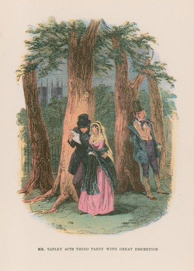Illustrasjon for Martin Chuzzlewit av Hablot Knight Browne