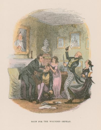 Illustrasjon for Martin Chuzzlewit av Hablot Knight Browne