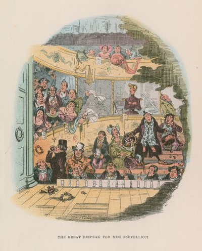 Illustrasjon for Nicholas Nickleby av Hablot Knight Browne
