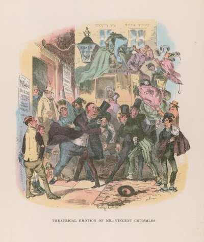 Illustrasjon for Nicholas Nickleby av Hablot Knight Browne