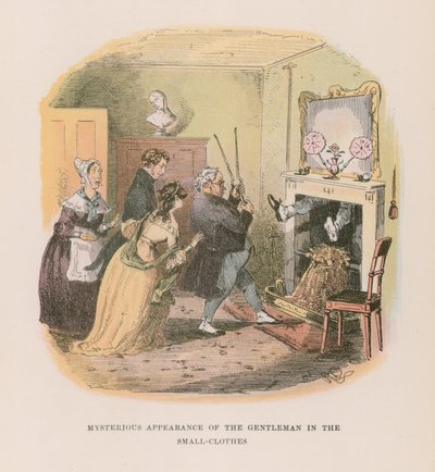 Illustrasjon for Nicholas Nickleby av Hablot Knight Browne