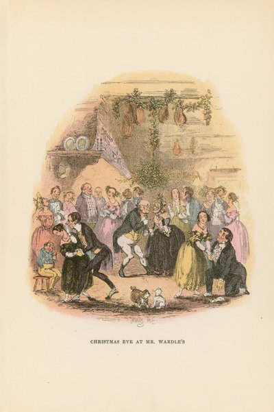 Illustrasjon for Pickwick Papers av Hablot Knight Browne