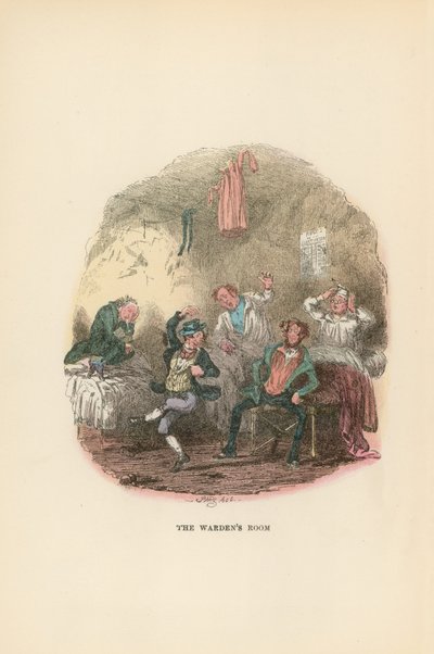Illustrasjon for Pickwick Papers av Hablot Knight Browne