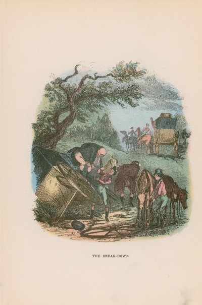 Illustrasjon for Pickwick Papers av Hablot Knight Browne