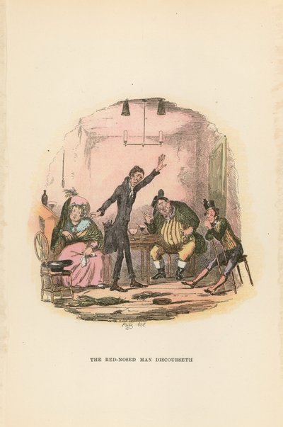 Illustrasjon for Pickwick Papers av Hablot Knight Browne
