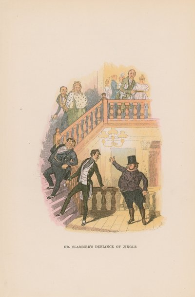 Illustrasjon for Pickwick Papers av Hablot Knight Browne