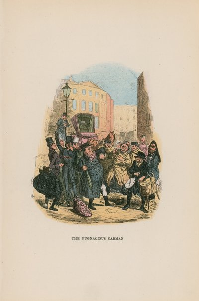 Illustrasjon for Pickwick Papers av Hablot Knight Browne