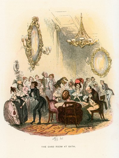 Illustrasjon for Pickwick Papers av Hablot Knight Browne