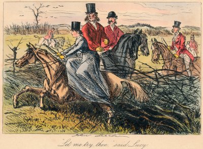 La meg prøve dem, sa Lucy, 1865 av Hablot Knight Browne