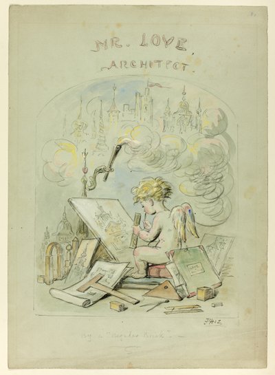 Mr. Love, arkitekt av Hablot Knight Browne