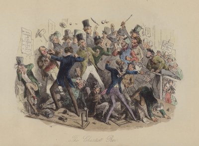Chartistraden av Hablot Knight Browne