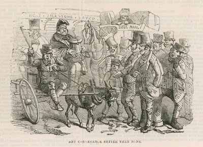The Great Cab Strike: Enhver bekvemmelighet bedre enn ingen av Hablot Knight Browne