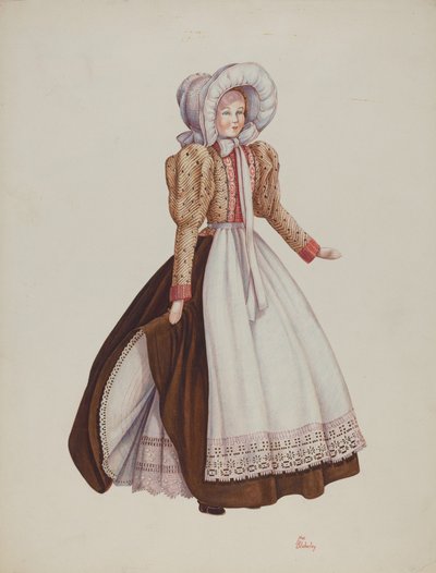 Dukke - "Lilla Rosella Hatch" av Hal Blakeley