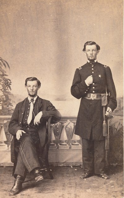 Alonzo H. Sterrett, senadjutant, førtiende amerikanske infanteri, 27. juli 1865. av Hall and Company