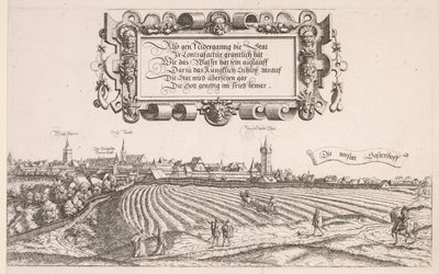 Panoramautsikt over Nürnberg: Høyre del av Hanns Lautensack