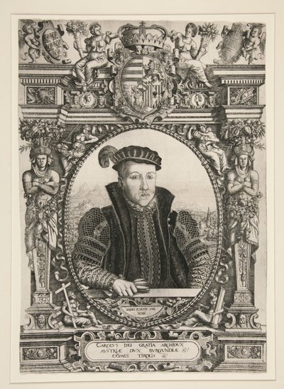 Portrett av erkehertug Karl av Steiermark av Hanns Lautensack