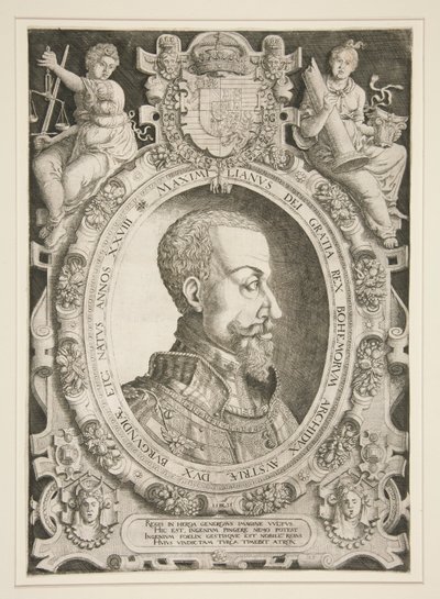 Portrett av Maximilian II (Habsburg) av Hanns Lautensack