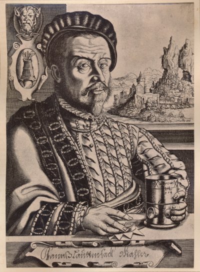 Hans Sebald Lautensack, tysk grafiker, tegner og medaljevinner, 1500-tallet 1894 av Hanns Sebald Lautensack