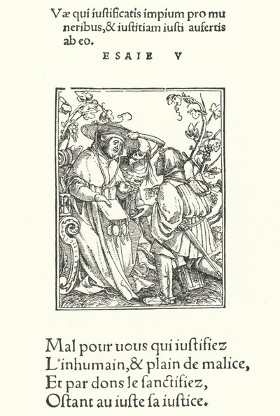 Kardinal (gravering) av Hans (after) Holbein the Younger