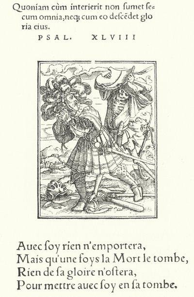 Greven (gravering) av Hans (after) Holbein the Younger