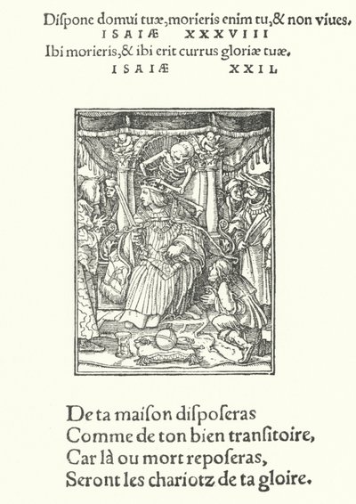Keiseren (gravering) av Hans (after) Holbein the Younger