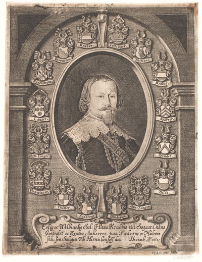 Hans Krabbe til Søgård. Fra en gravpreken 1648 av Hans Andreas Greys