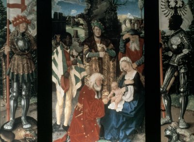 Tilbedelse av magi, 1507 av Hans Baldung