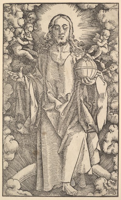Kristus fra Kristus og apostlene, 1519. av Hans Baldung