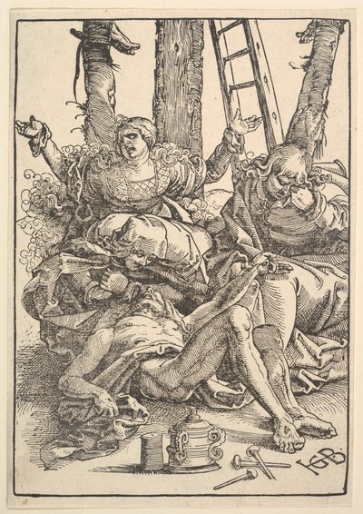 Klagesang for Kristus, 1510. av Hans Baldung