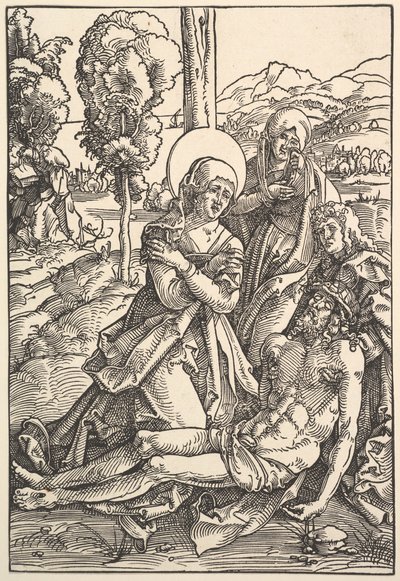 Klagesang for Kristus, 1510. av Hans Baldung