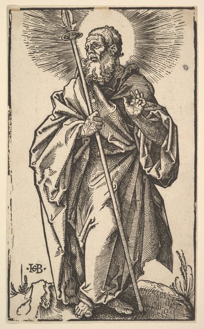 Saint Thomas fra Kristus og apostlene, 1519. av Hans Baldung