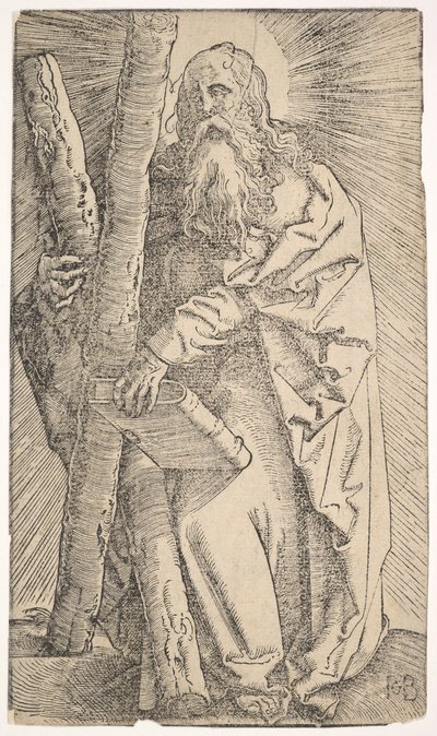 St. Andreas fra Kristus og apostlene, 1519. av Hans Baldung