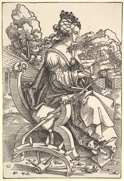 St. Catherine, ca. 1505. av Hans Baldung