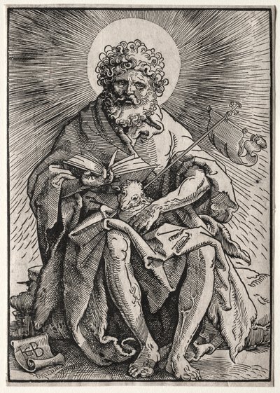 St. Johannes døperen av Hans Baldung