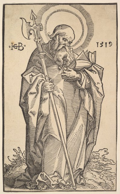 St. Matteus fra Kristus og apostlene, 1519. av Hans Baldung