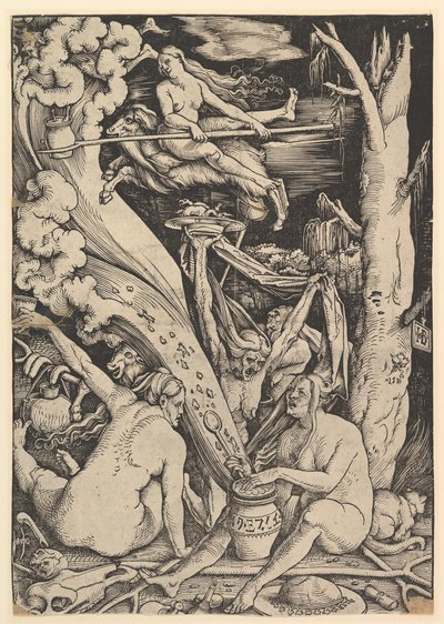 Heksene, 1510. av Hans Baldung