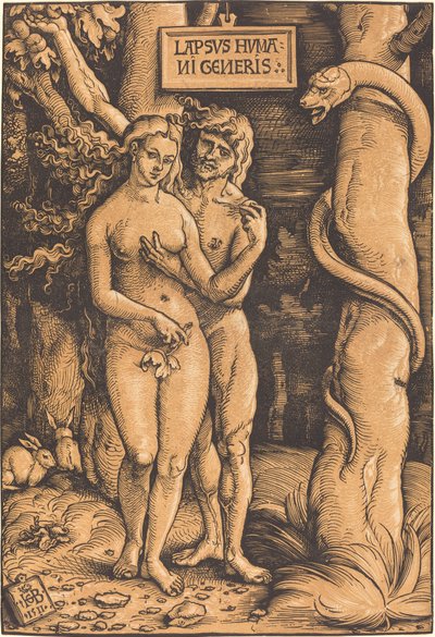 Adam og Eva av Hans Baldung Grien