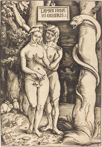 Adam og Eva av Hans Baldung Grien